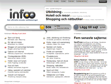 Tablet Screenshot of katalogen.infoo.se