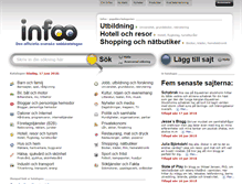 Tablet Screenshot of guiden.infoo.se